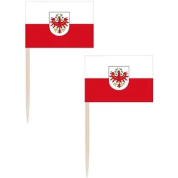 500x Fahnenpicker "Tirol" 6.8cm
