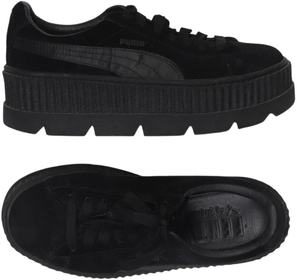 Puma x Fenty Damen Sneaker, Schwarz, Gr. EU 37, kein / Etikett - Second Hand