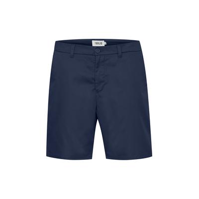Chinoshorts SOLID "Chinoshorts SDEldric", Herren, Gr. XL, N-Gr, blau (insignia blau), Obermaterial: 65% Polyester PES. 35% Baumwolle CO., Hosen Chinoshorts