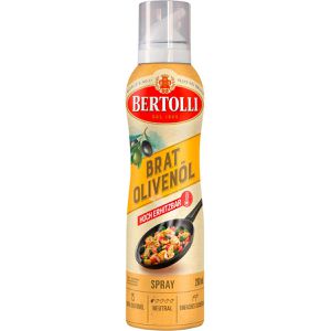 Bertolli Olivenöl Bratölspray, Mischung aus nativ & raffiniert, hoch erhitzbar, in der Dose, 0,2 Liter