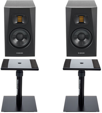 ADAM Audio T5V Desktop Stand Bundle