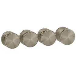 Gessi Origini Fertigmontageset Thermostat, 3-Wege, Vertikale/horizontale Wandmontage, 66336299, Farbe: Schwarz Matt