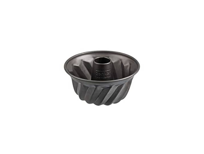 Zenker Special Mini Mini Kugelhopf Blik, Roestvrij Staal, Zwart, 18,5 x 11,5 cm