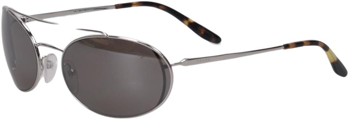 Prada Damen Sonnenbrille, Silber - Second Hand