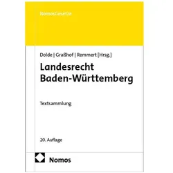 Landesrecht Baden-Württemberg, Fachbücher von Malte Grasshof, B. Remmert