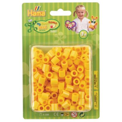 HAMA Maxi Blister-Packung mit 250 Perlen Gelb