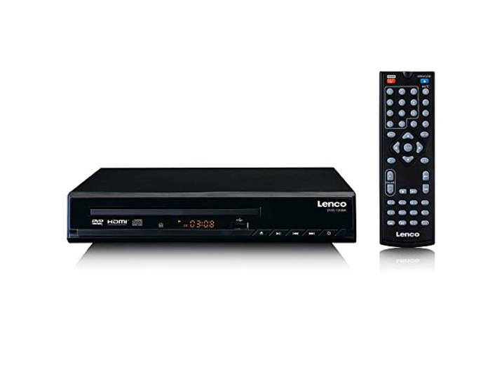Lenco DVD-120BK - DVD-speler met HDMI en Afstandsbediening