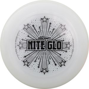 Discraft Wurfscheibe Ultrastar Sportdisc Nite Glo, Wettkampfscheibe, 175g, grün leuchtend, Ø 27,5cm
