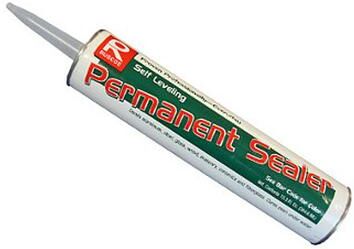 Ruscoe Permanent Sealer Aluminum - 10.3oz. Cartridge - Carton of 24