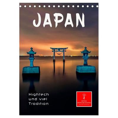 Japan - Hightech und viel Tradition (Tischkalender 2027 DIN A5 hoch), CALVENDO Monatskalender