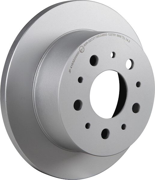 Jp Group Bremsscheibe 4163200900 Hinterachse 280mm 16mm Für Peugeot Fiat