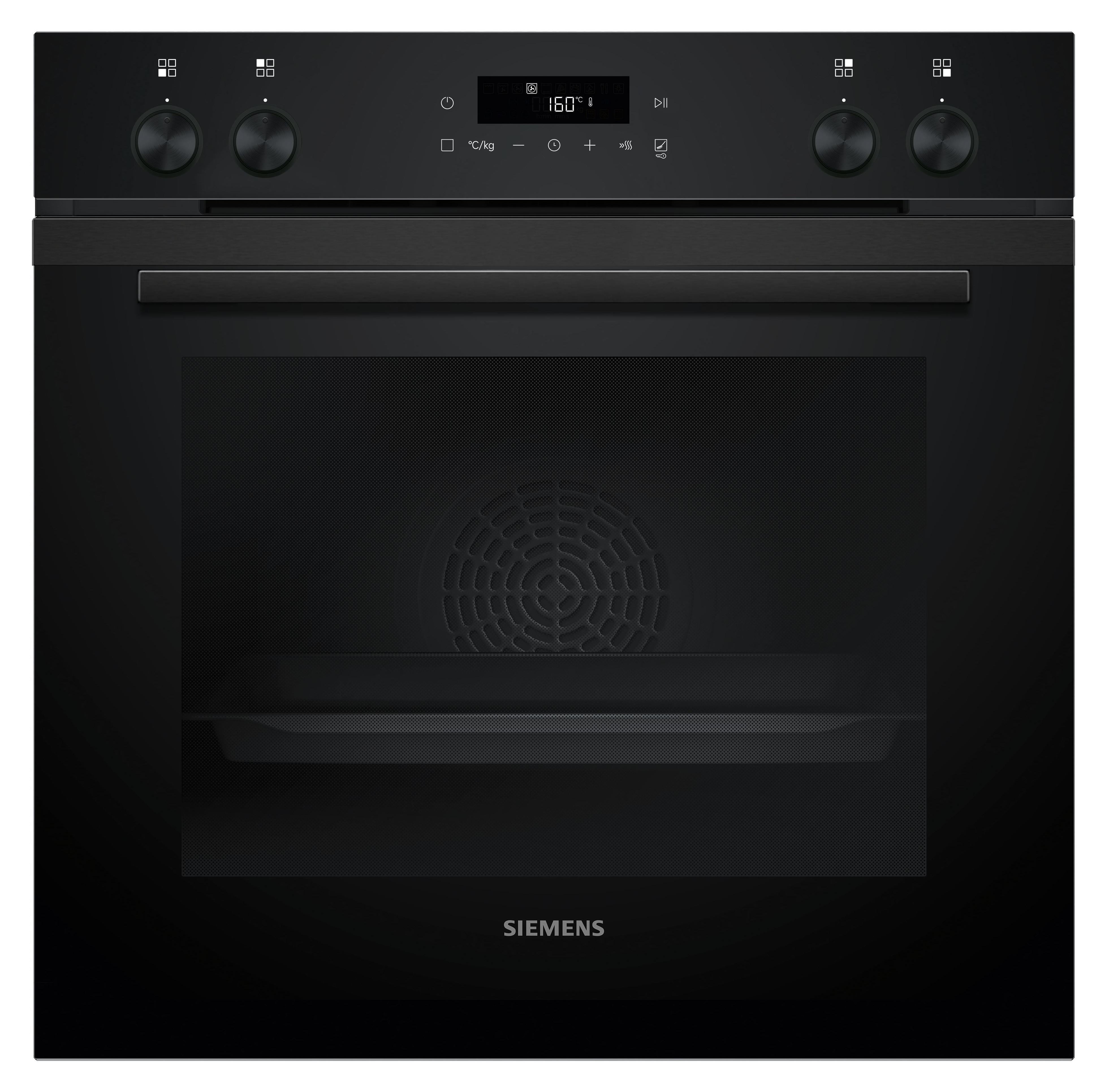 Siemens iQ300 HE271ABB3 + EA631GNA1E, Keramik, 4 Zone(n), Glaskeramik, Schwarz, Berührung, 59,2 cm