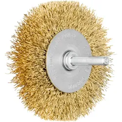 PFERD TOOLS Rundbürste ungezopft RBU Messing-Draht mit Schaft - 43106002