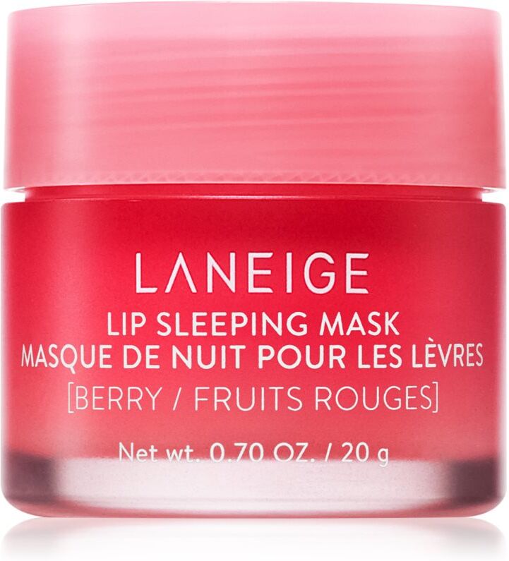 LANEIGE Lip Sleeping Mask regenerierende Nachtcreme für Lippen Farbton Berry 20 g