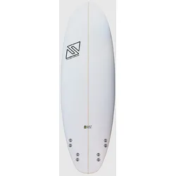 TwinsBros Freaky House Future Surfboard white Gr. 5'8