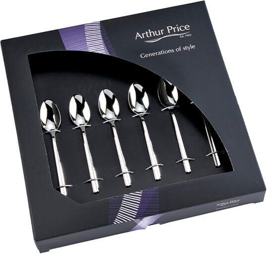 Arthur Price Classic Horizon Box of 6 Coffee Spoons