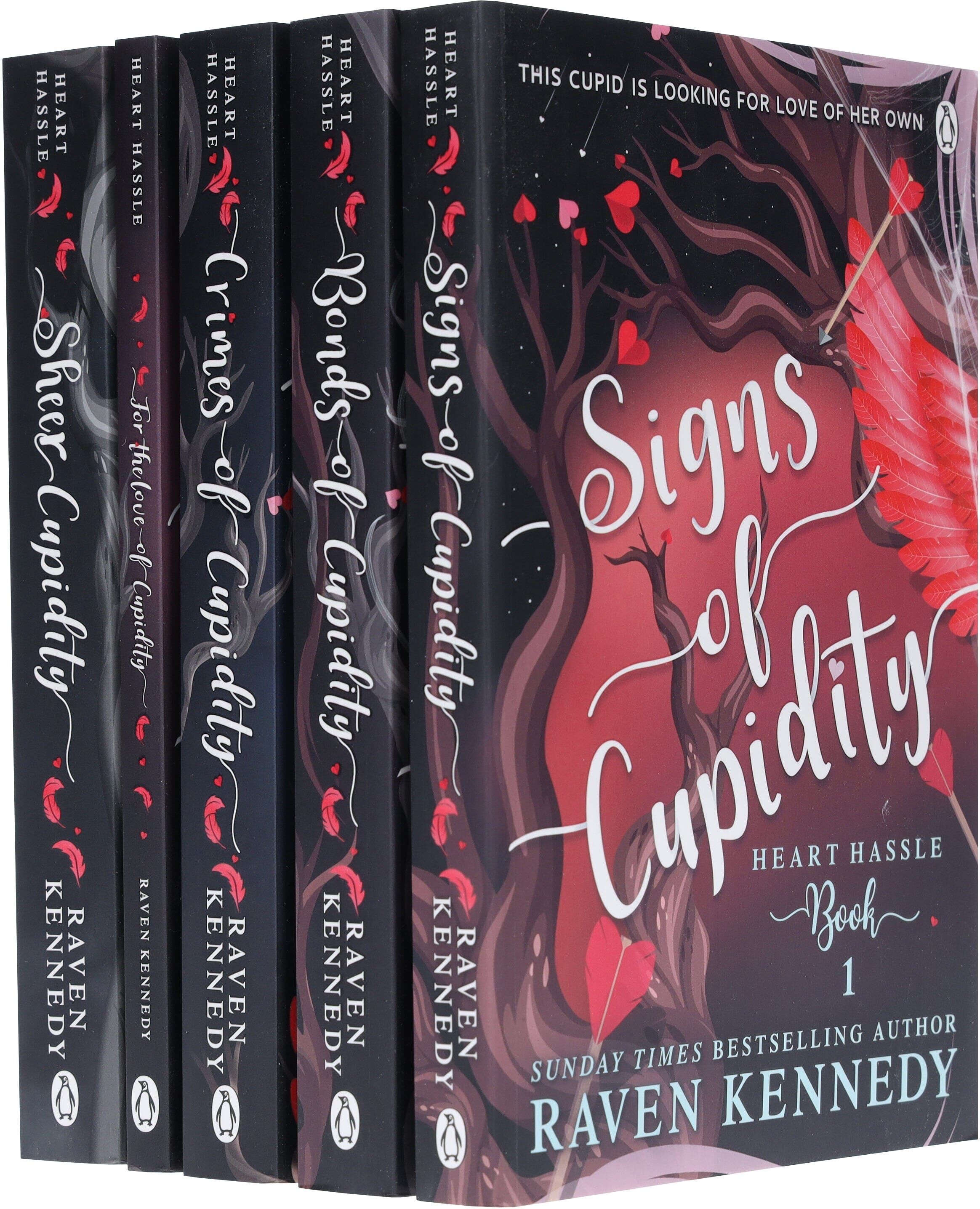 Heart Hassle Series by Raven Kennedy 5 Books Collection Set - Fiction - Paperback Penguin Random House
