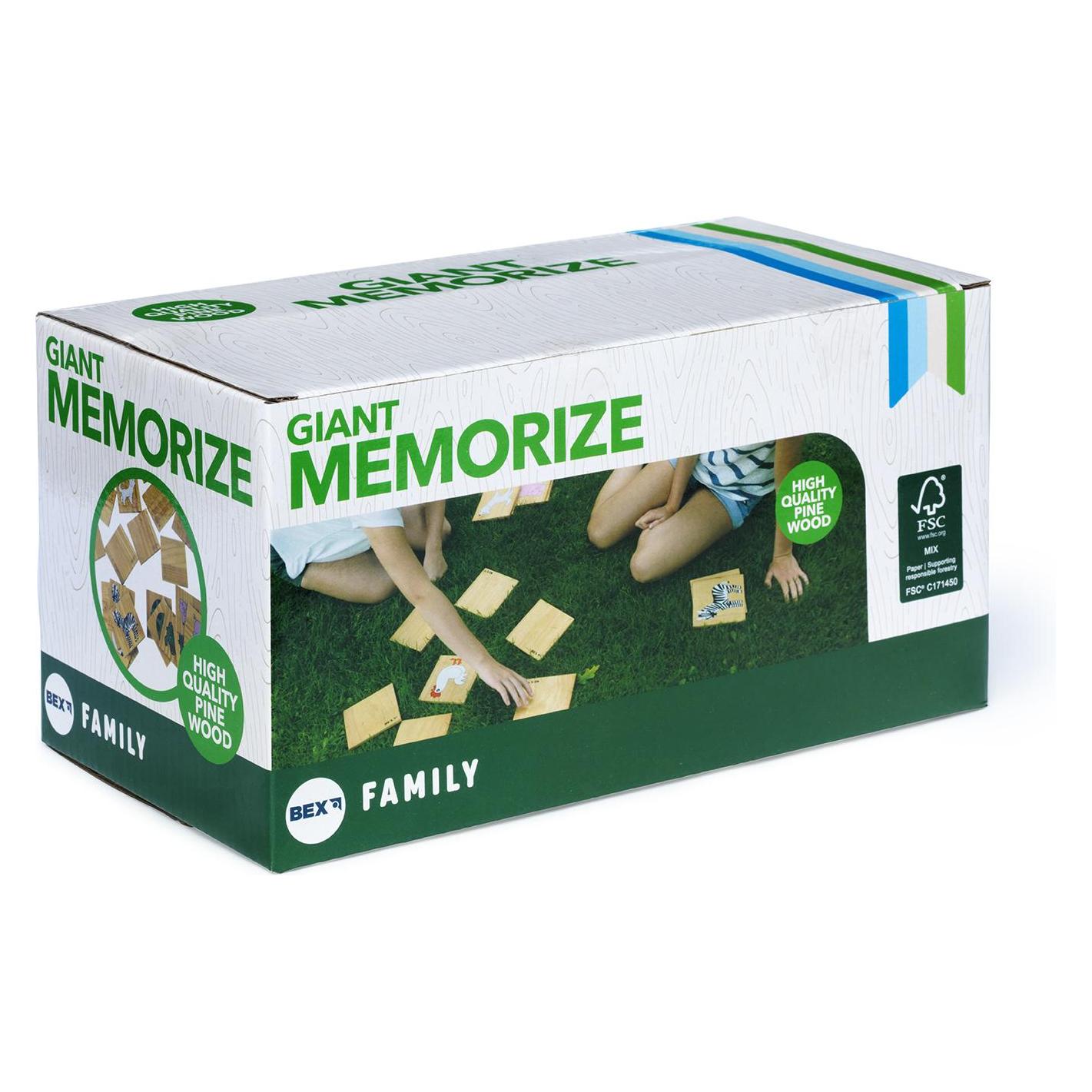 Selecta Spielzeug Bex Memo-Spiel aus Holz (541-500)
