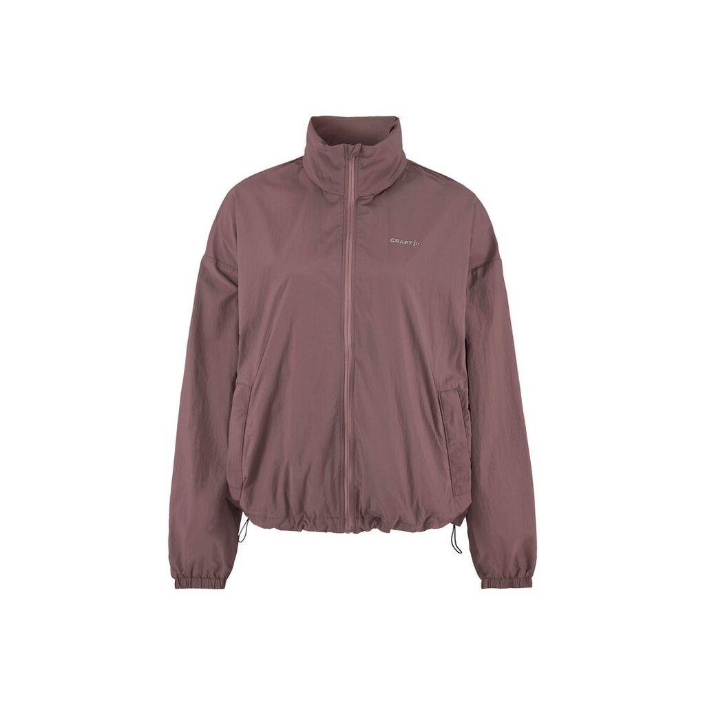 Craft Damen Hypervent Oversized Wind Jacket lila