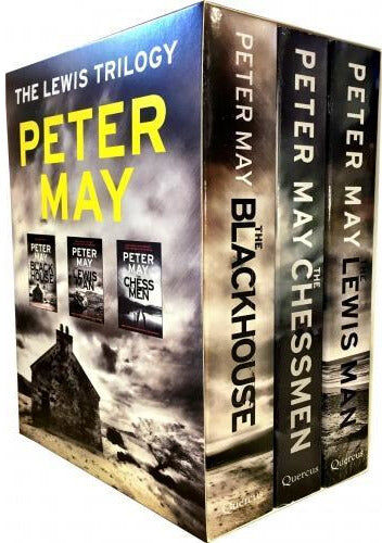 Quercus Peter May Lewis Trilogy Collection 3 Books Box Set (The Lewis Man, The Backhouse, The Chessmen)