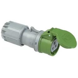 PCE 293-3v CEE-Kupplung 32A 3p 24/42VAC 400Hz IP44 TWIST 2933v
