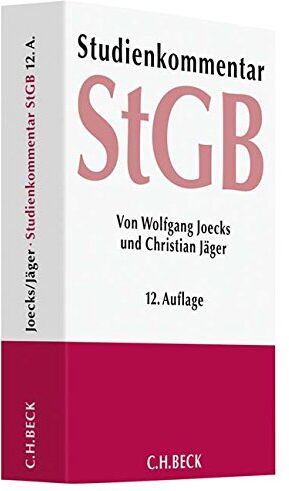 Wolfgang Joecks - Strafgesetzbuch: Studienkommentar - Preis vom 09.10.2026 07:28:09 h