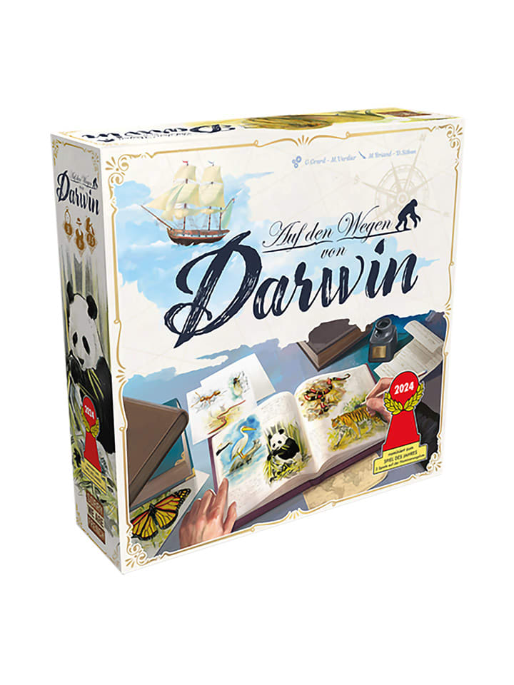 Asmodee Spiel "Auf den Wegen von Darwin" - ab 8 Jahren - onesize