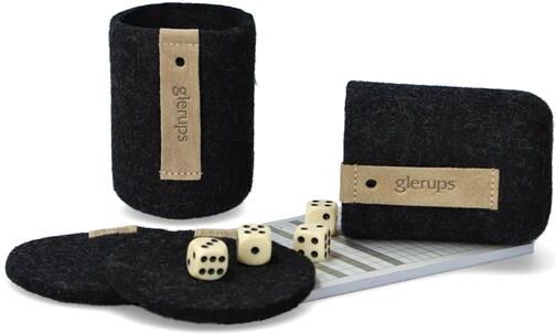 Glerups Quietzy Single Set, Charcoal 40
