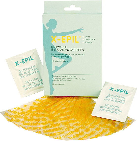 X-Epil Kaltwachs Enthaarungsstreifen