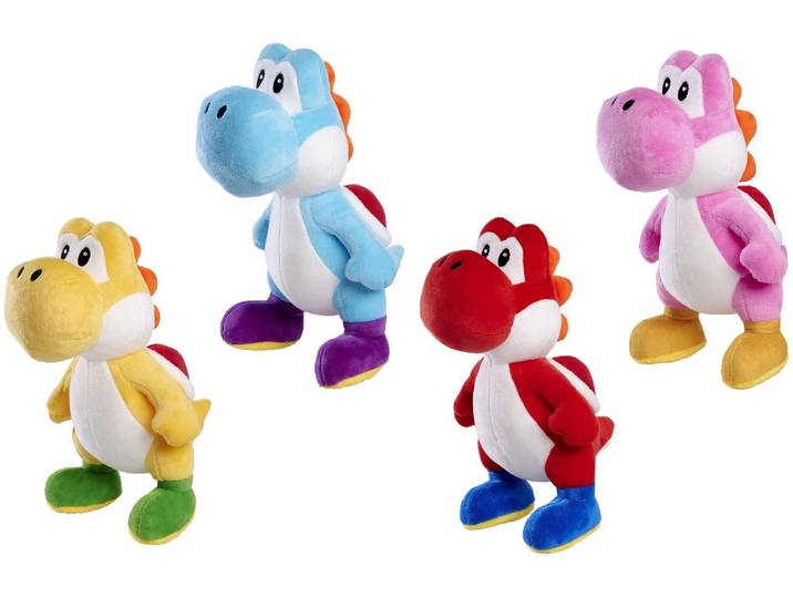Super Mario Yoshi Plüsch 20cm 4-assortiert