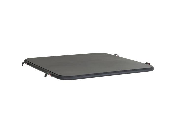Loungetisch Luno schwarz Aluminium B 77 H 3 cm