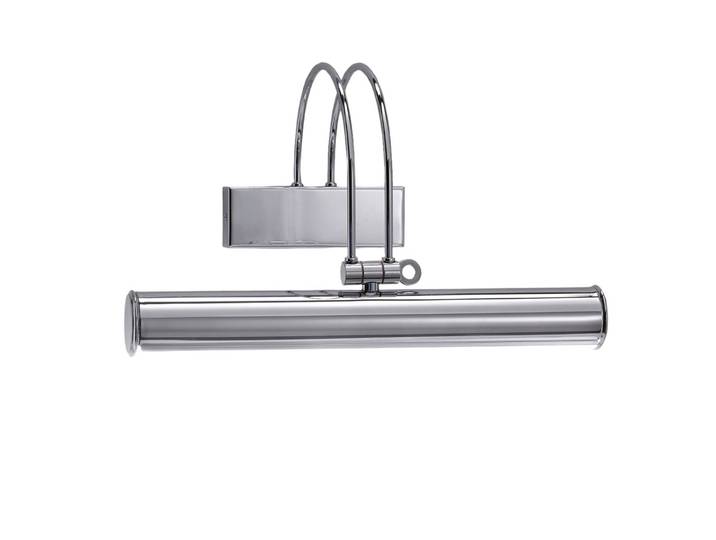 Cremasco Opera - Bilderleuchte in glänzendem Chrom OPERA, dimmbar, chrom / silber, für Flurbereich, Metall, Modern, Wandleuchte, Wandlampe Innen