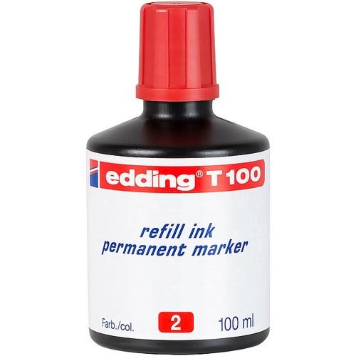 edding Nachfülltusche T100 rot