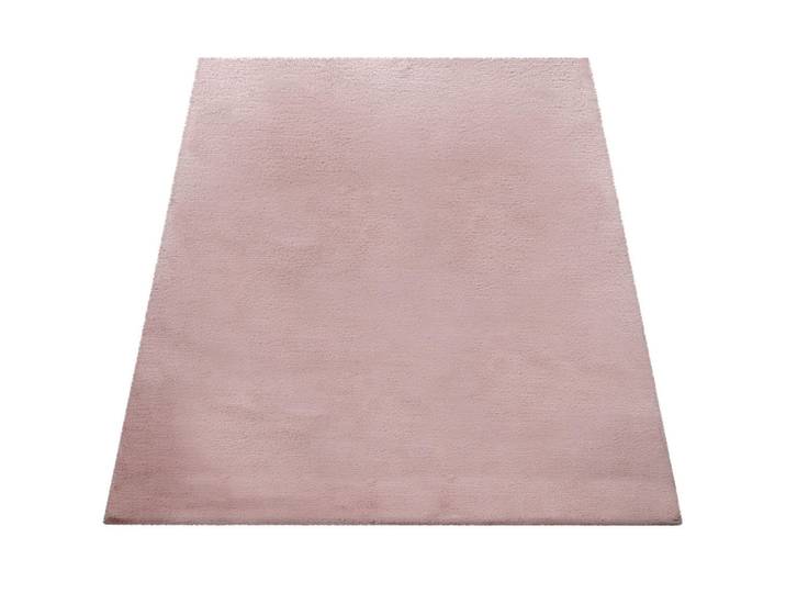 Paco Home Hochflorteppich 200/200 cm Rabbit 780, Pink, Quadratisch, 200x200 cm, strapazierfähig, für Fußbodenheizung geeignet, Teppiche und Böden, Teppiche, Hochflorteppiche & Shaggys