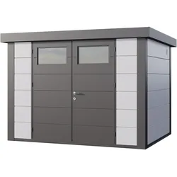 Telluria Metallgerätehaus Classico 3024-weiß