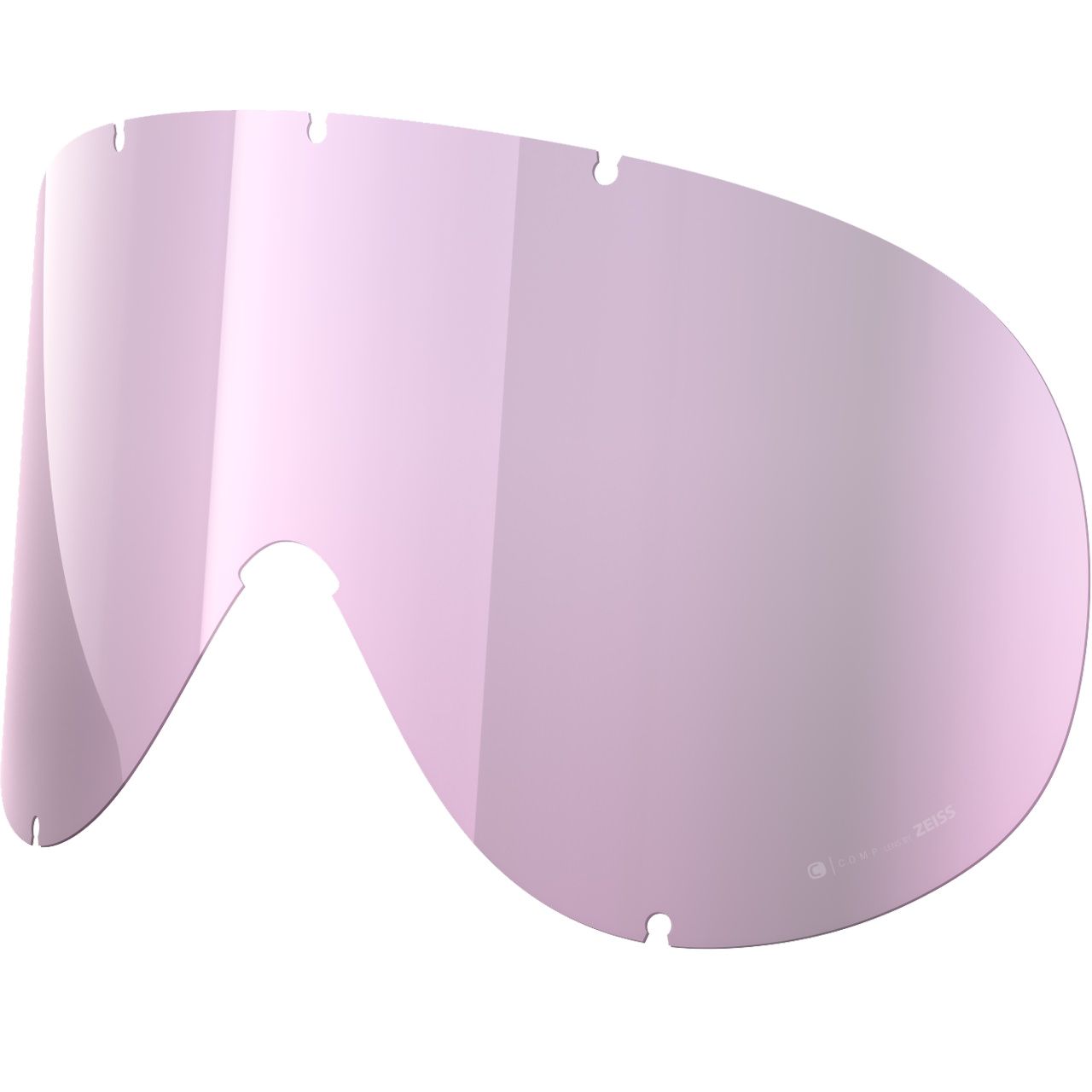 POC Retina Mid/Retina Mid Race Ersatzscheibe clarity highly intense/low light pink