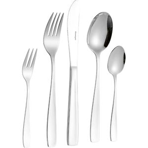 Esmeyer Besteck-Set Saskia, Edelstahl 18/10, für 12 Personen, silber poliert, 60-teilig