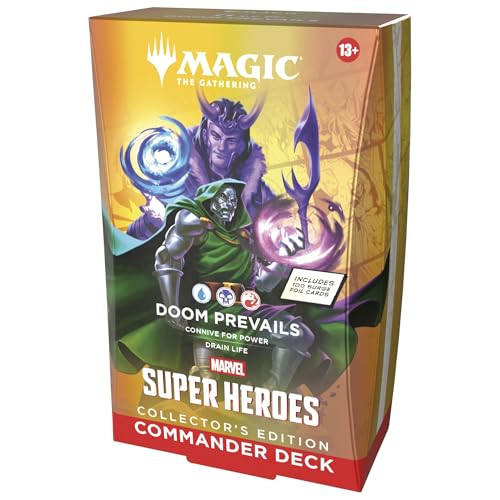 Magic: The Gathering Marvel Super Heroes Collector’s Edition Commander-deck Doom Prevails Engelse Versie