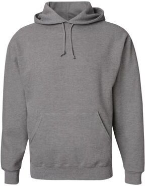 Jerzees 4997 Super Sweats NuBlend Hooded Sweatshirt in Oxford size 3XL 4997M, 4997MR
