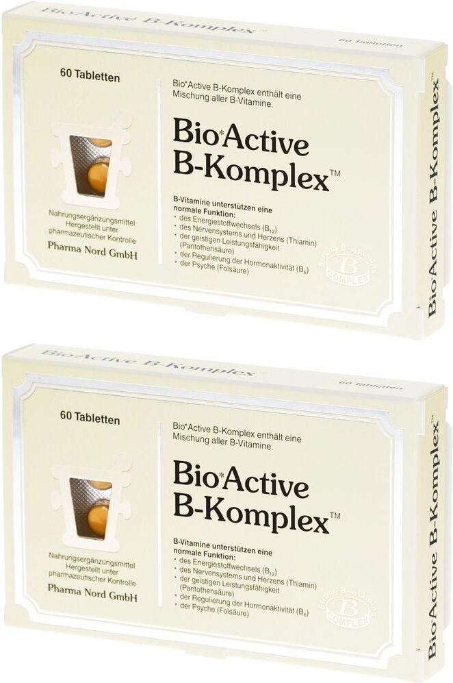 Pharma Nord BIO Active B-Komplex Tabletten 2x 2x60 St