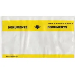 Elco, Versandtasche + Luftpolstertasche, Dokumententaschen Quick Vitro Polyethylen C5/6 (250 Stk.)