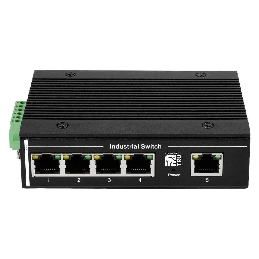 Tru Components TC-XL-205GP Industrial Ethernet Switch 1+4 Port 10 / 100 / 1000 (5 Ports) (TC-13427356)