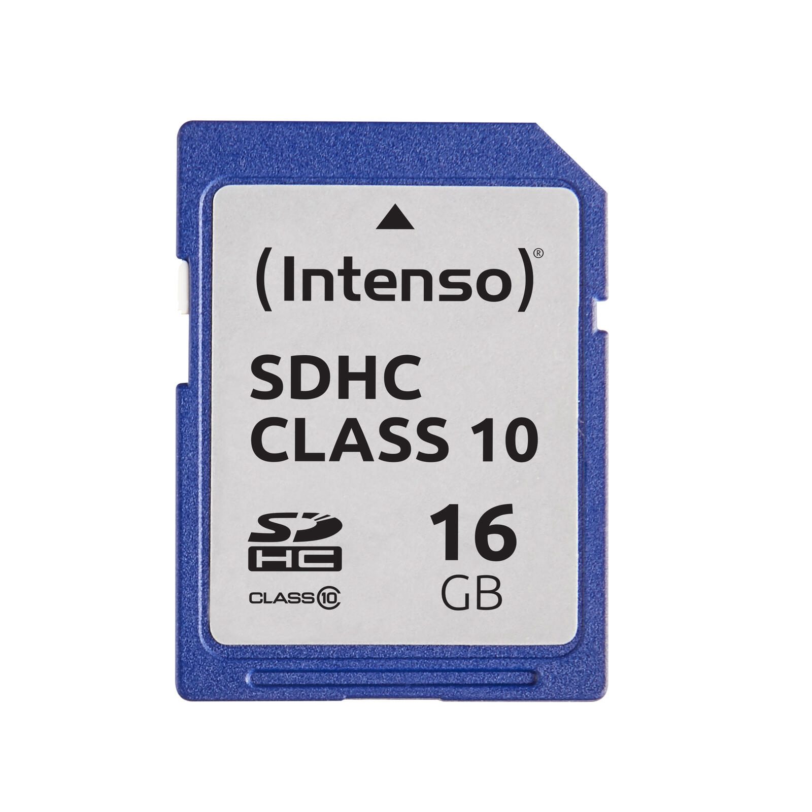 Intenso SD-Speicherkarte Class 10 - 16 GB 3411470