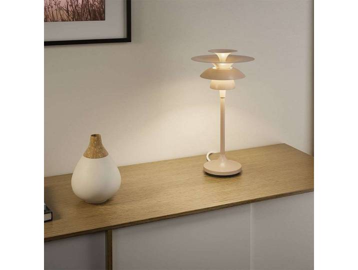 Picasso Tischleuchte H34,8 Nougat - Belid - Wohnzimmer - Metall