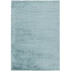 Hochflorteppich Fluffy Blau ca. 160x230cm