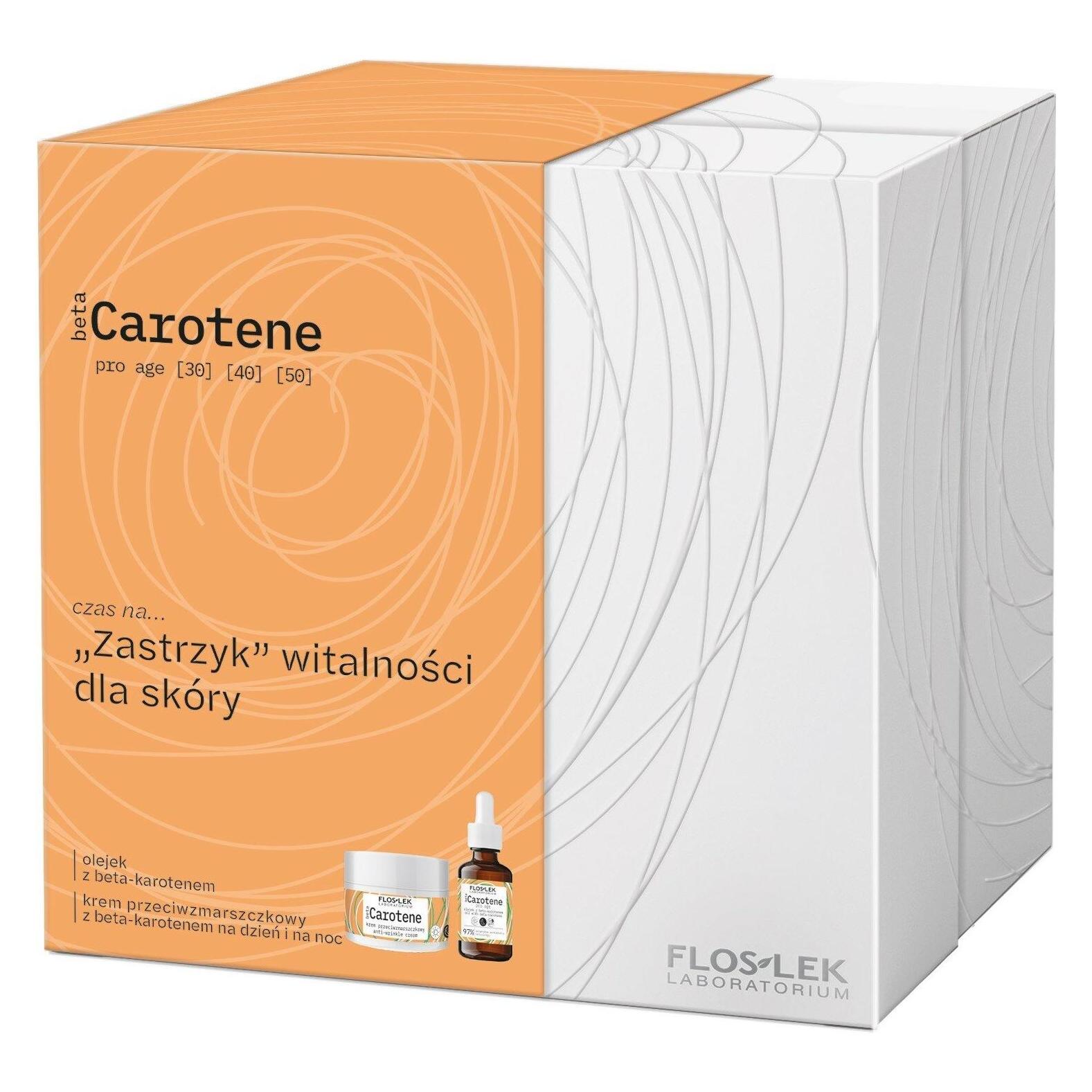 Floslek Fos-Lek, Beta Caroten Pro Alter Set Öl 30 ml + Creme 50 ml (Gesichtspflege Set) (36984145)