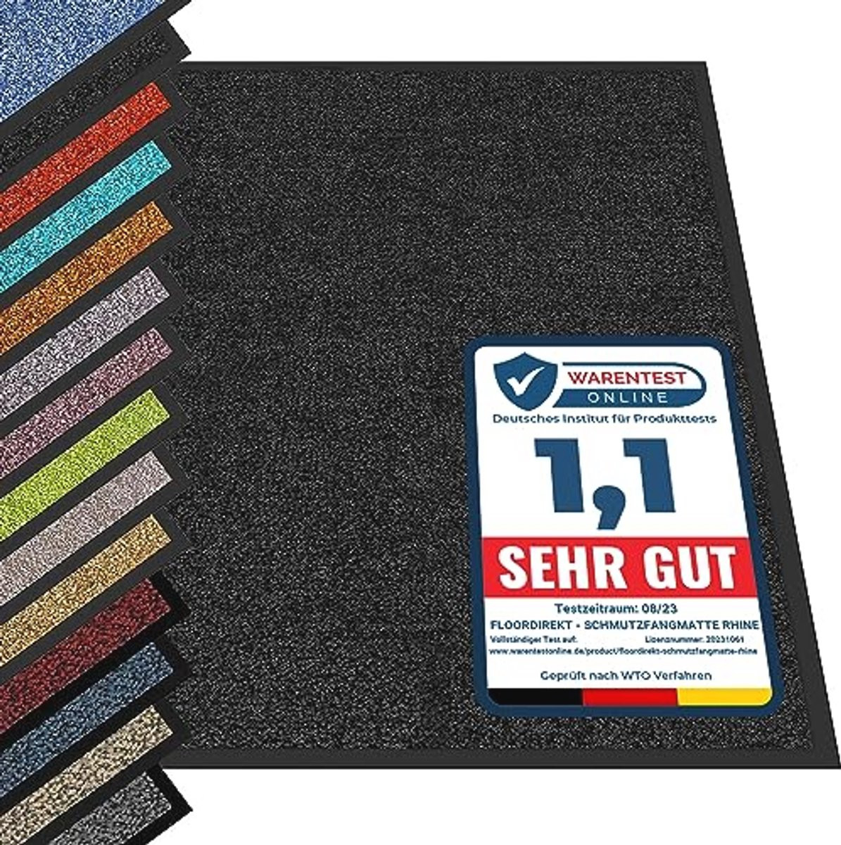 Schoonloopmat Antislip Deurmat voor Binnen en Buiten