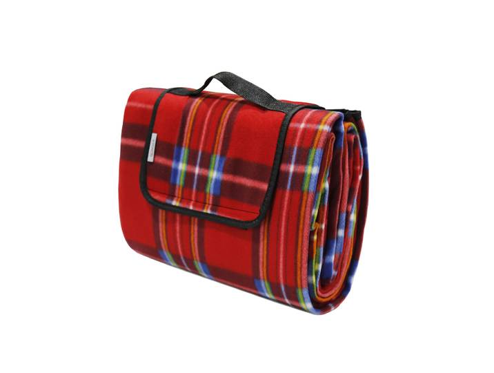 Picknickdecke 200 x 145 cm rot