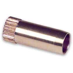 Verstärkungshülse für Kupferrohr aus Messing (Ausführung: 8x1 mm)