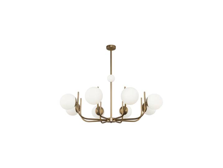 Pendellampe „Rendez-vous“ Gold, Weiss Maytoni